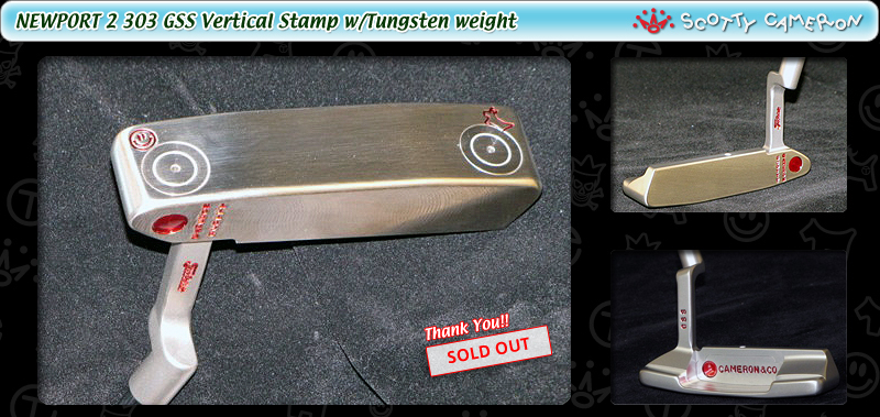 NEWPORT 2 303 GSS Vertical Stamp w/Tungsten weight (ITEM No. 001) 